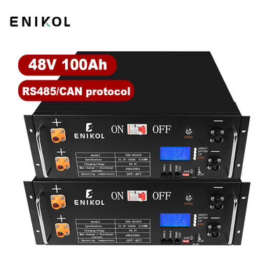 Lifepo4 48 Volt Batteria agli ioni di litio 100ah 200ah 24V 5kwh Off Grid Batteria del sistema solare