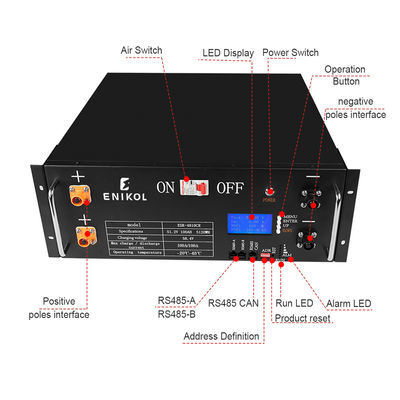 Accumulatore di energia per la casa 48V 100ah 200ah Lifepo4 Lithium Battery Pack