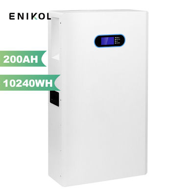 Energia solare Batteria LiFePo4 montata a parete a litio 10kw 20kw 48V 200Ah