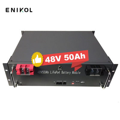Batteria al litio da 48V per carrelli elevatori 50ah Lifepo4 per il sistema solare