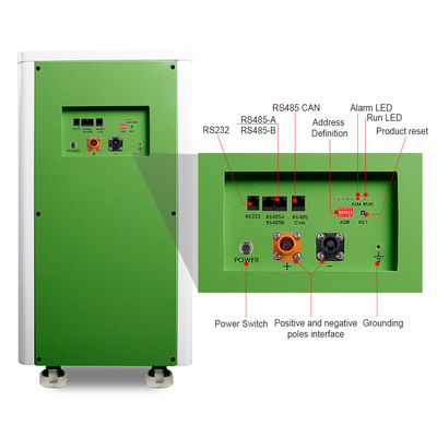 Batteria solare a ruote da 48V 200ah 250ah 10kwh 15kwh Lifepo4 Batteria agli ioni di litio
