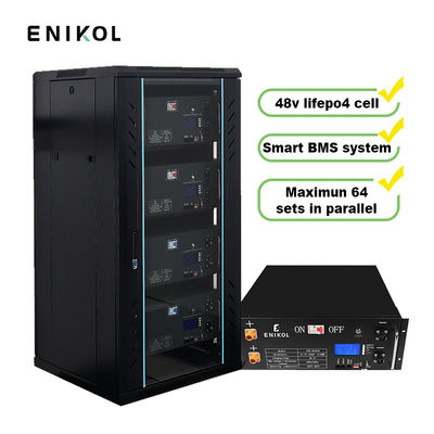 Smart Bms Life Po4 Batteria solare 48V 200ah 24V 100ah Batteria di accumulo di energia