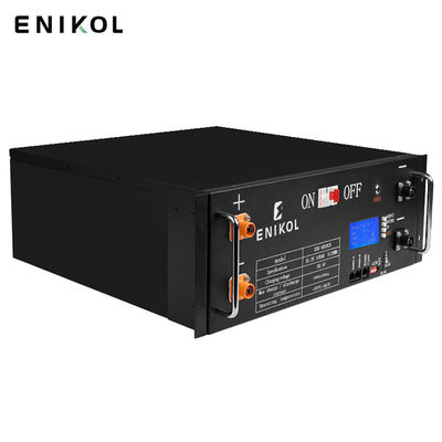 Batteria al litio 48v 100ah Lifepo4 Backup Storage 5kwh Batteria montata su rack