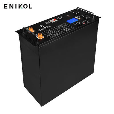 51.2v LiFePO4 Batteria 48V Batteria al litio 48V Batteria solare 100A Conchiglia nera