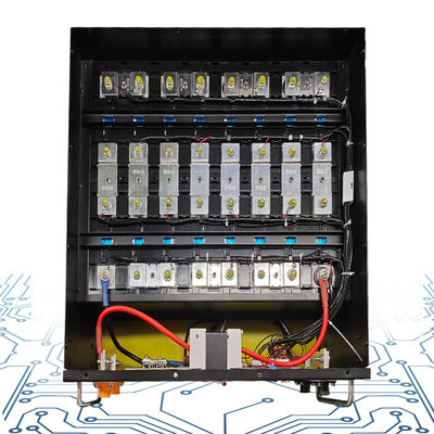 LiFePO4 Batteria solare da 48V con display LCD, batteria al litio al fosfato di ferro da 100h
