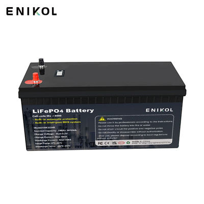 12V 100Ah ricaricabile RV LiFePo4 batteria veicolo batteria al litio ion fosfato