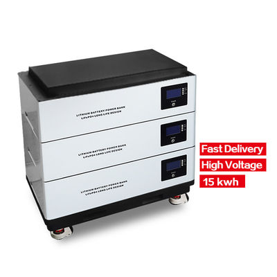 5kwh 10kwh 20kwh Batteria LiFePo4 impilabile 48V Batteria al litio per il solare