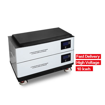 Batterie agli ioni di litio impilabili 10kwh 20kwh ricaricabili batteria solare LiFePO4 48v