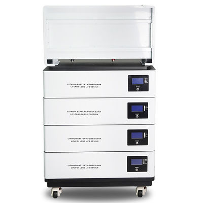 Immagazzinamento di energia 48v Batteria Lifepo4 100AH 200AH 300AH Batterie al litio impilabili