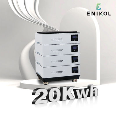 OEM Batteria agli ioni di litio di grado A 48v 100ah Batteria LFP solare 20kwh Batteria impilabile