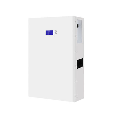 51.2V Batteria LiFePo4 montata a parete 100AH Capacità nominale 5120WH Immagazzinamento di energia