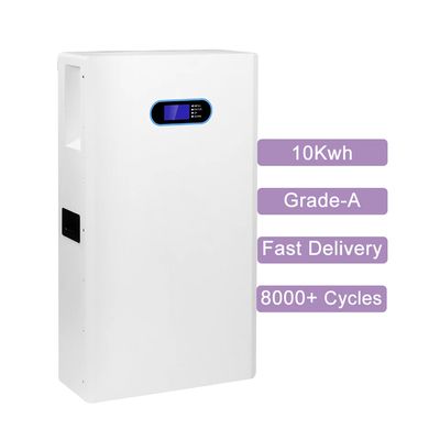 Display LCD 48V 200AH Litio Ferro Fosfato 10KW Home Batteria di accumulo di energia