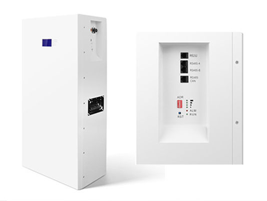 100AH batteria al litio ferro fosfato montata a parete 48V batteria solare 5120WH capacità nominale