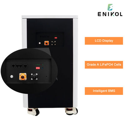 Long Cycle Life Batteria al litio ferro fosfato con BMS per sistemi solari a 48 V