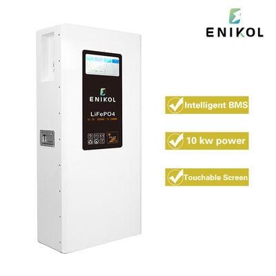 Batteria LiFePo4 200AH 51.2V a touchscreen per la conservazione dell'energia