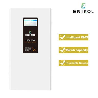 Batteria al litio ferro fosfato da 48 V Batteria solare da 300 AH per la conservazione dell'energia domestica