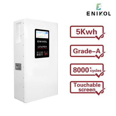 51.2V 100ah LiFePO4 batteria 5kwh 48V batteria solare per il sistema di stoccaggio dell'energia