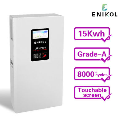 300Ah 51.2V Batteria solare LiFePO4 Montaggio a parete Batteria al litio ferro fosfato