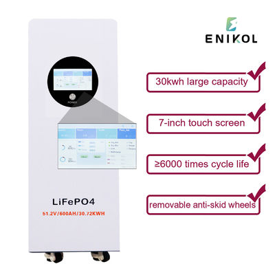 Batteria solare di grande capacità 30kwh 48V per la casa 600ah Batteria al litio ferro fosfato